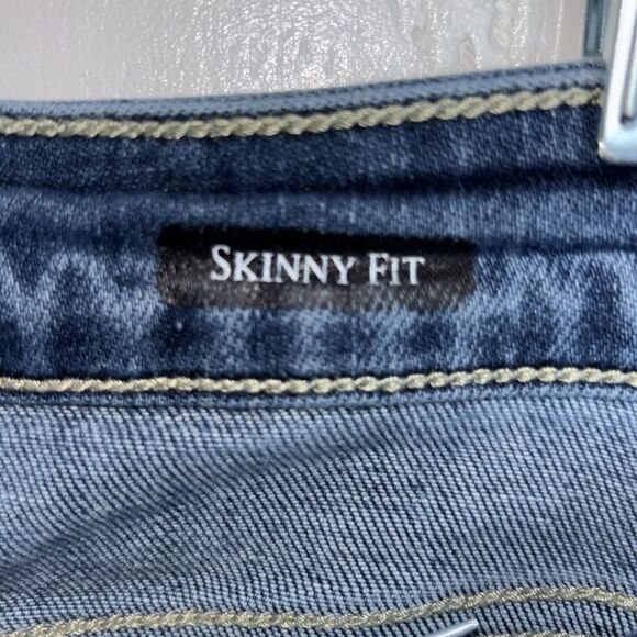 Judy Blue stretchy skinny woman’s jeans 5 pockets distressed size 5/27. - Picture 8 of 10